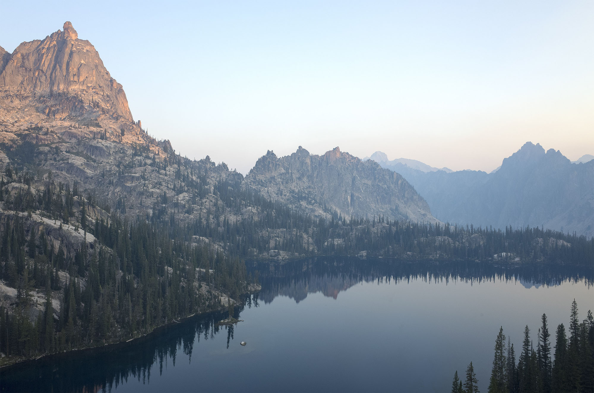 Sunrise at Baron Lakes
